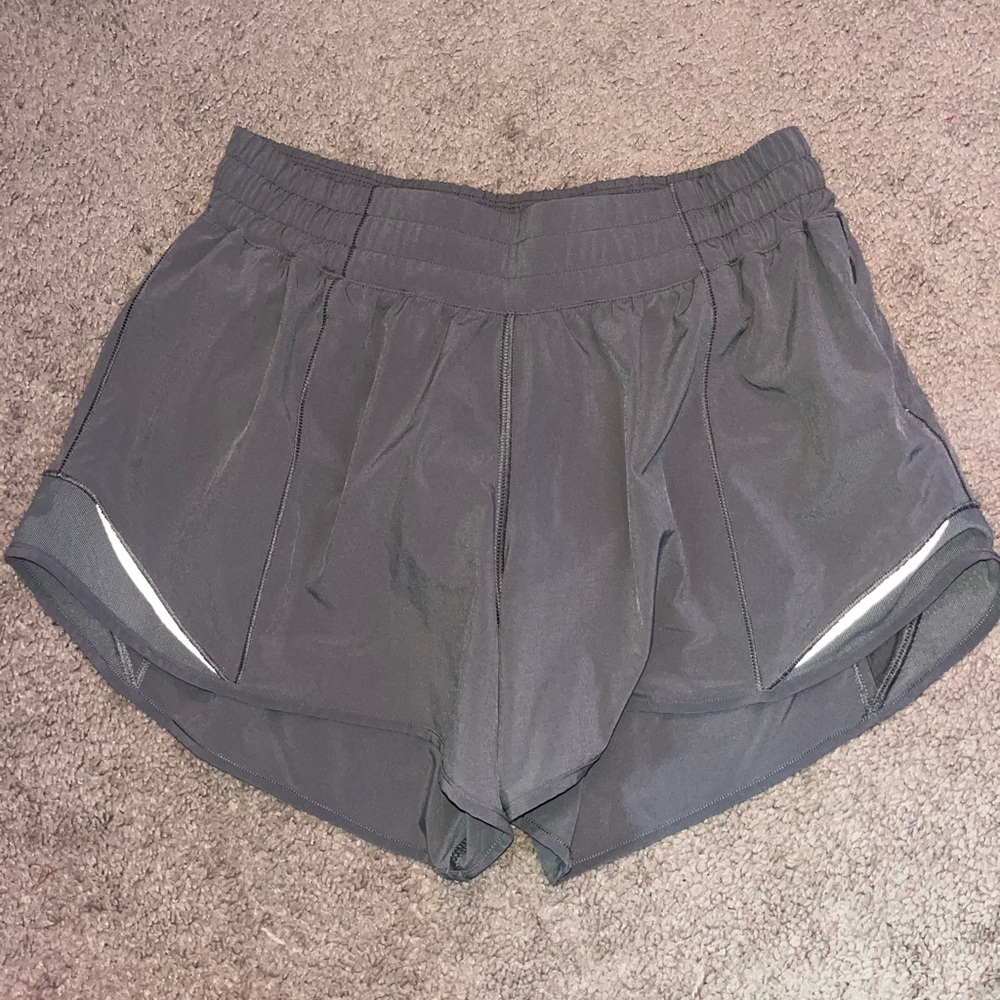 Lululemon Hotty Hot shorts Gray